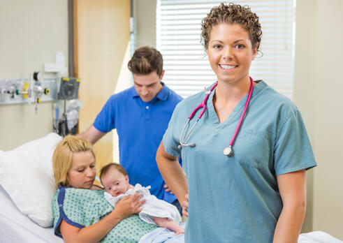 Riadiaci zdravotnícky pracovník - pôrodná asistentka